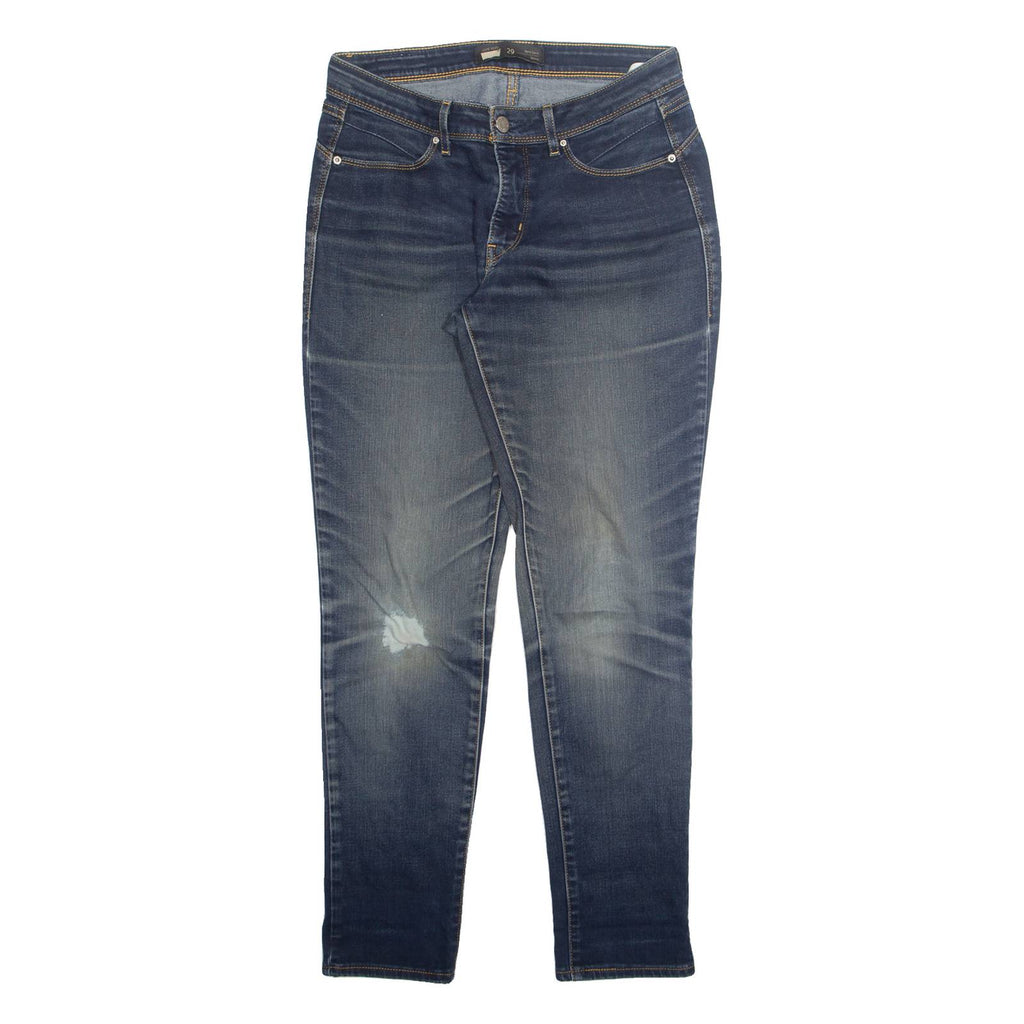 LEVI'S Womens Jeans Blue Slim Skinny Stone Wash W29 L32