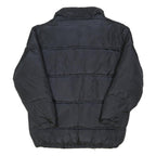 FILA Mens Navy Blue Polyester Blend Puffer Jacket 2XL Zip Closure Casual