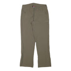 THE NORTH FACE Womens Polyester Blend Khaki Regular Fit Straight Leg Trousers