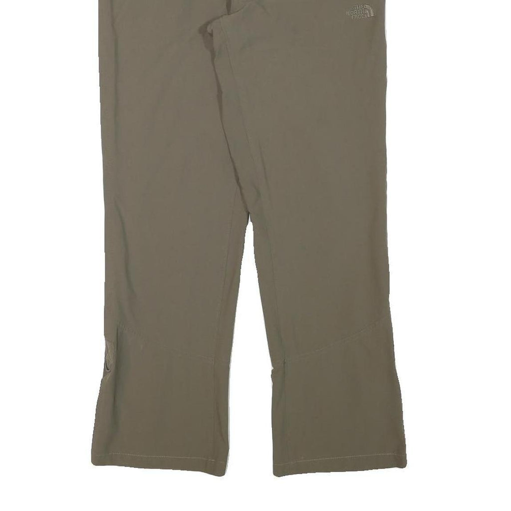 THE NORTH FACE Womens Polyester Blend Khaki Regular Fit Straight Leg Trousers