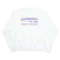 CHAMPION Cathedral Field Hockey Mens Sweatshirt White USA L