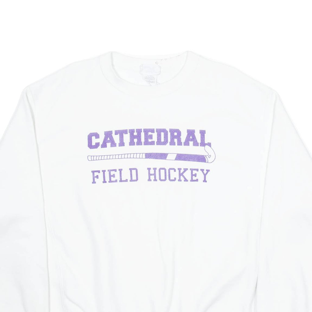 CHAMPION Cathedral Field Hockey Mens Sweatshirt White USA L