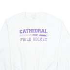 CHAMPION Cathedral Field Hockey Mens Sweatshirt White USA L