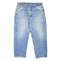 CARHARTT Workwear Mens Jeans Blue Relaxed Tapered Stone Wash W34 L27