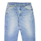 CARHARTT Workwear Mens Jeans Blue Relaxed Tapered Stone Wash W34 L27