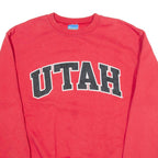 CHAMPION Utah Womens Sweatshirt Red M