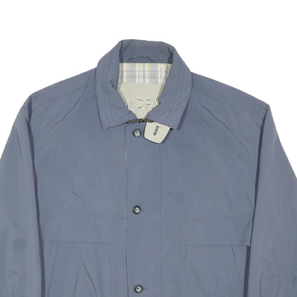 GARANT Mens Blue Jacket XL Polyester Zip Plain Lightweight Casual Outerwear