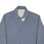 GARANT Mens Blue Jacket XL Polyester Zip Plain Lightweight Casual Outerwear