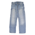 MELTIN POT Womens Jeans Blue Regular Straight Denim Light W30 L30 Casual