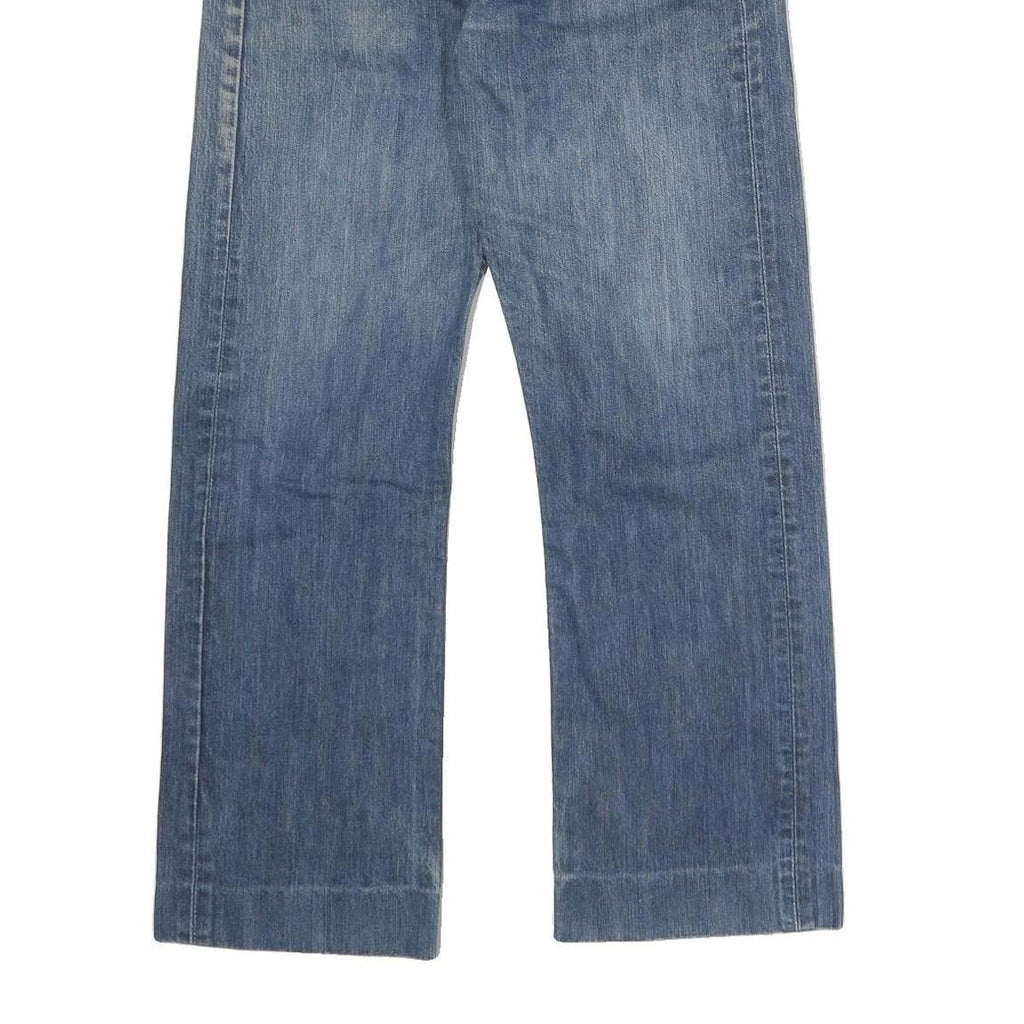 LEVI'S 501 Mens Jeans Blue Regular Straight Denim Medium W32 L30 Classic Zip