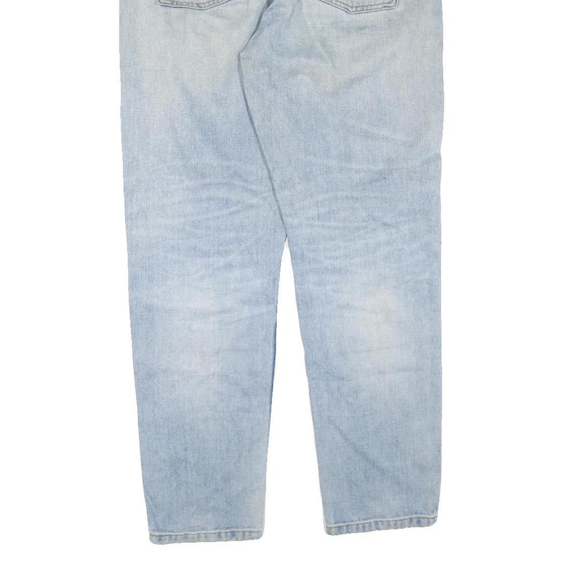 CARHARTT Mens Regular Fit Light Blue Denim Jeans W36 L30 Zip Closure Classic