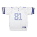 REEBOK 2006 Dallas Cowboys Owens #81 On Field Away Jersey Mens White T-Shirt XL