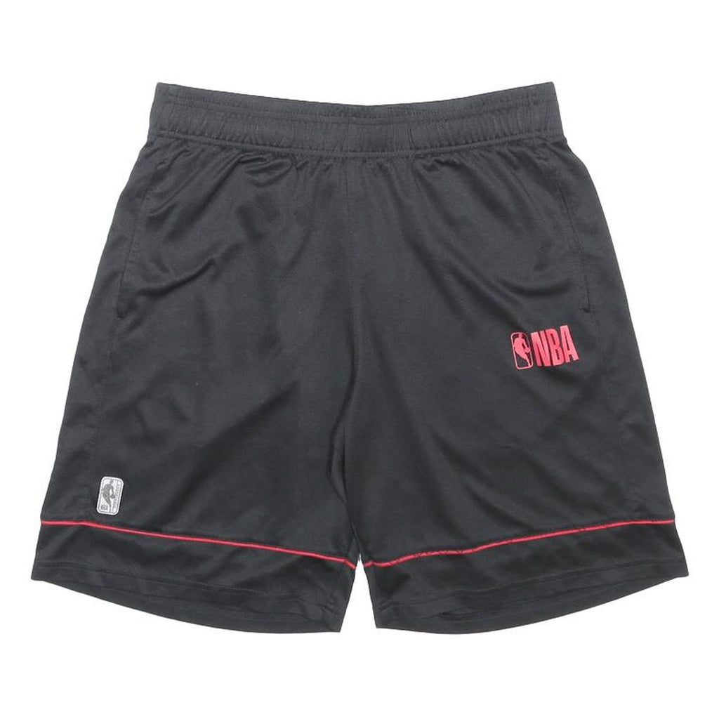 NBA Mens Black Sports Shorts M W28 Elastic Waist Lightweight