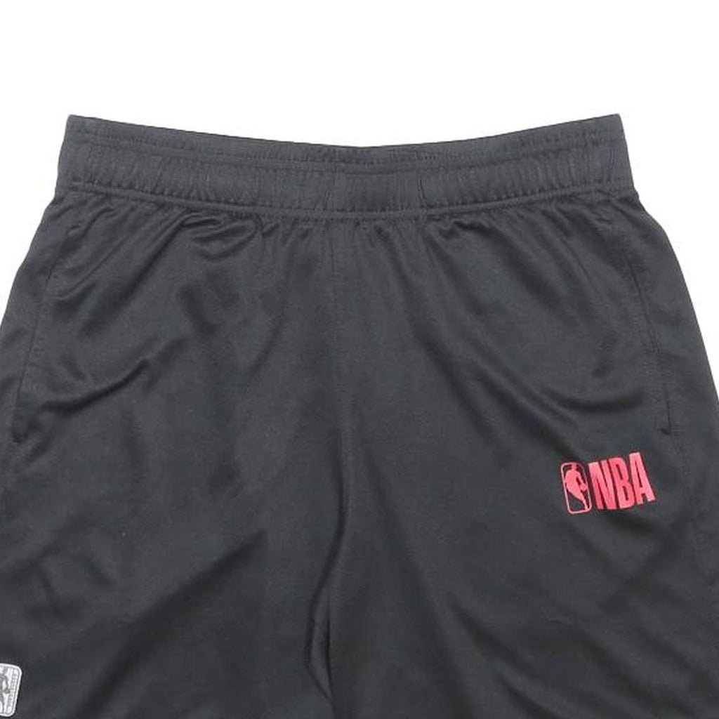 NBA Mens Black Sports Shorts M W28 Elastic Waist Lightweight
