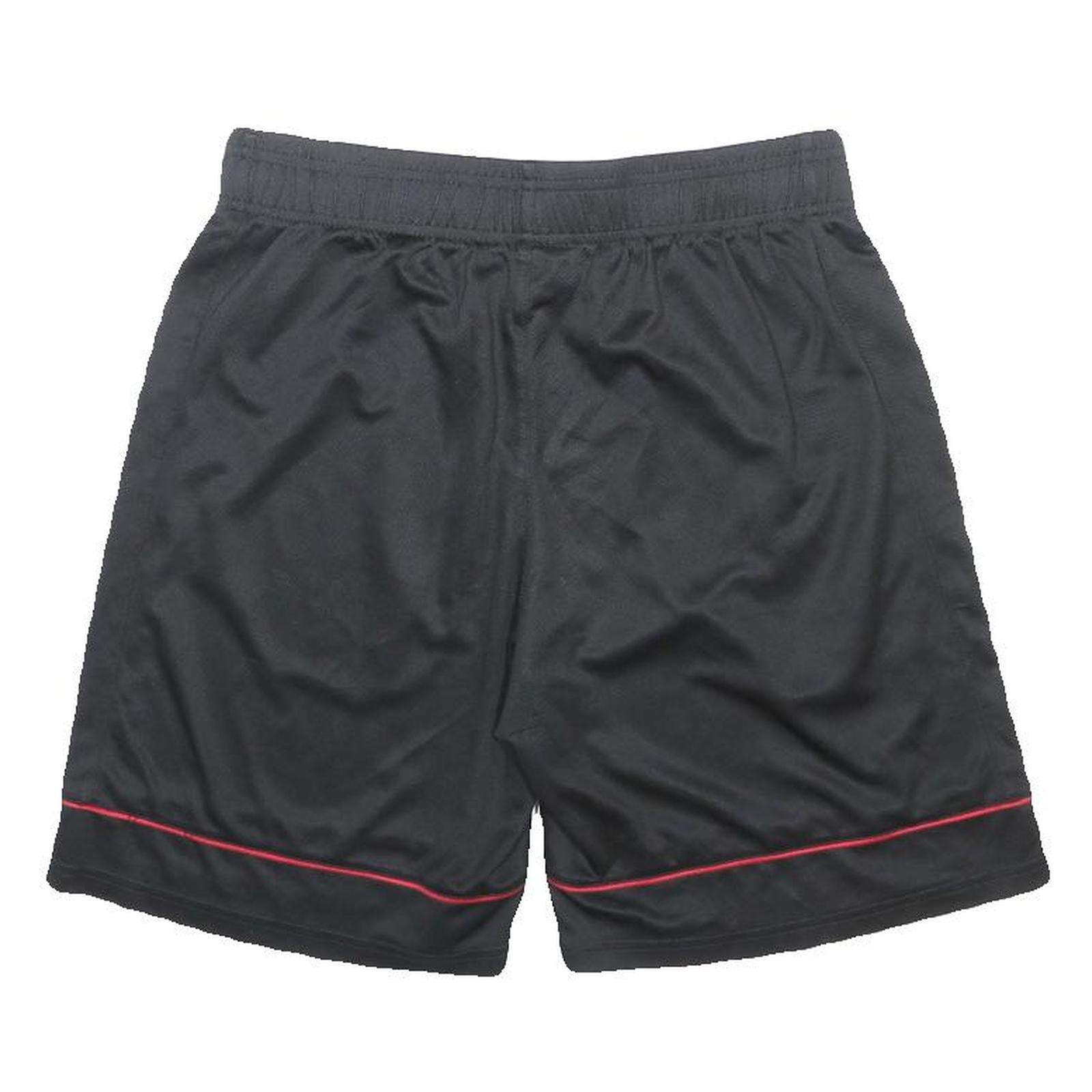 NBA Mens Black Sports Shorts M W28 Elastic Waist Lightweight