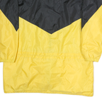 KAMIK Mens Black & Yellow Zip Polyester XL Jacket Outdoor Windbreaker