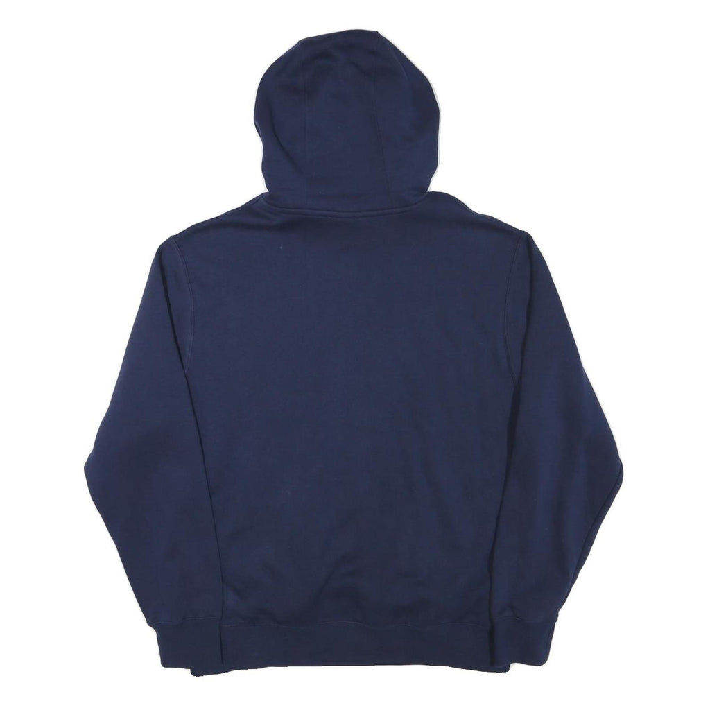 NIKE Mens Navy Swimming Cotton Blend Pullover Hoodie L Casual Sportswear