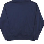 NIKE Mens Navy Swimming Cotton Blend Pullover Hoodie L Casual Sportswear