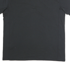 CARHARTT Mens Black Short Sleeve Plain Polo Shirt L Pocket Logo Relaxed Fit