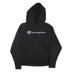 CHAMPION Womens Black Hoodie XL