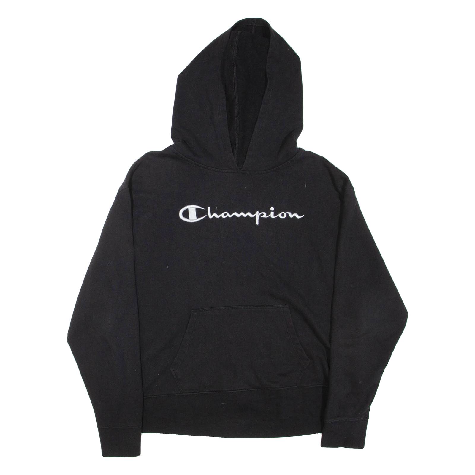 CHAMPION Womens Black Hoodie XL