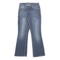 MAURICES Womens Blue Regular Flared Denim Medium W25 L27 Bootcut Cotton Blend