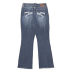 MAURICES Womens Blue Regular Flared Denim Medium W25 L27 Bootcut Cotton Blend