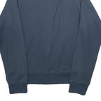 CARHARTT Mens Navy Blue Jacket S Jersey Zip Plain Casual Lightweight