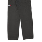 TOMMY JEANS Womens Regular Fit Black Denim Cotton Blend W30 L32 Classic Zip