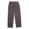 RED KAP Mens Polyester Blend Brown Regular Fit Straight Leg Trousers W27 L28