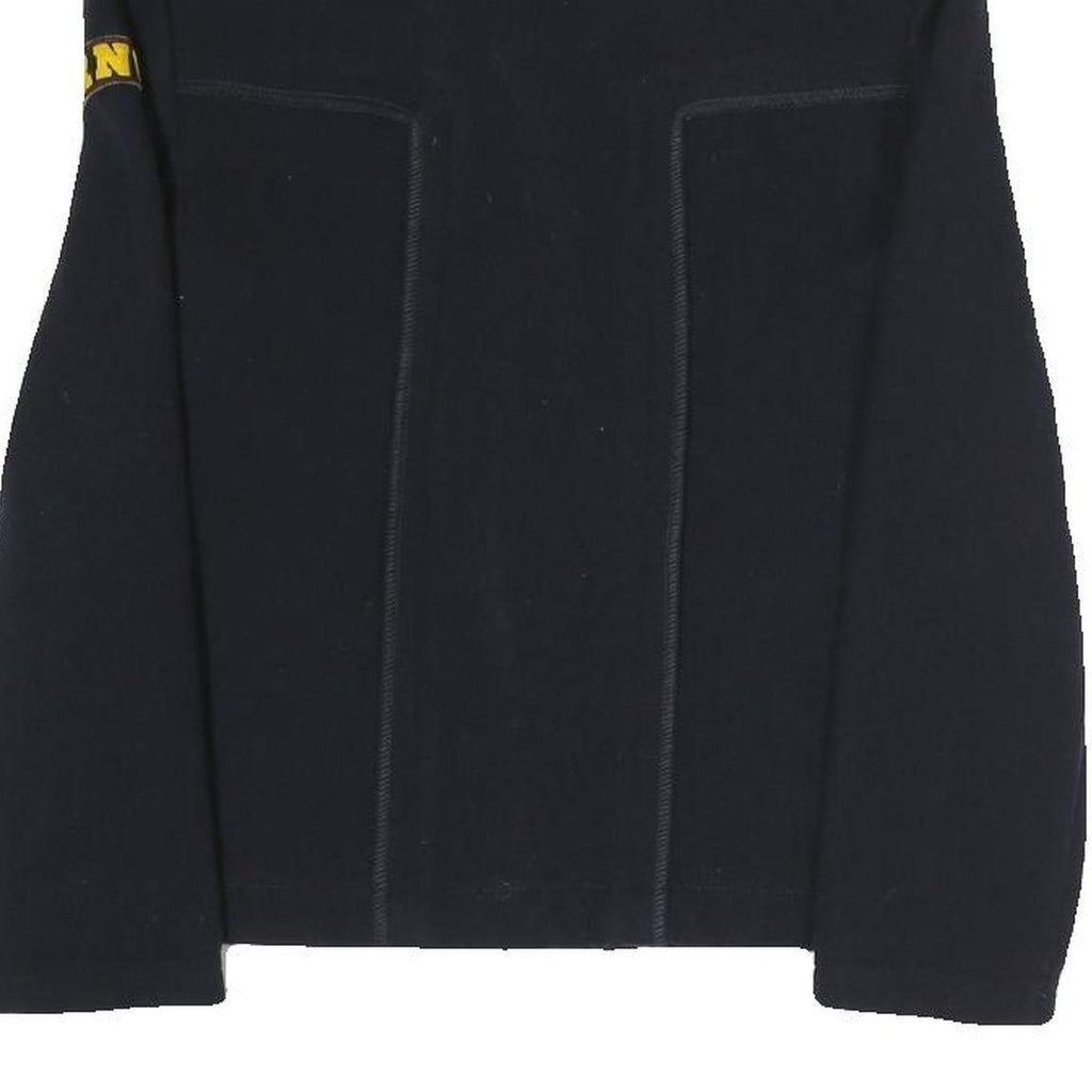 DKNY Womens Navy & Burgundy Jacket UK 10 Polyester Blend Button Closure Classic