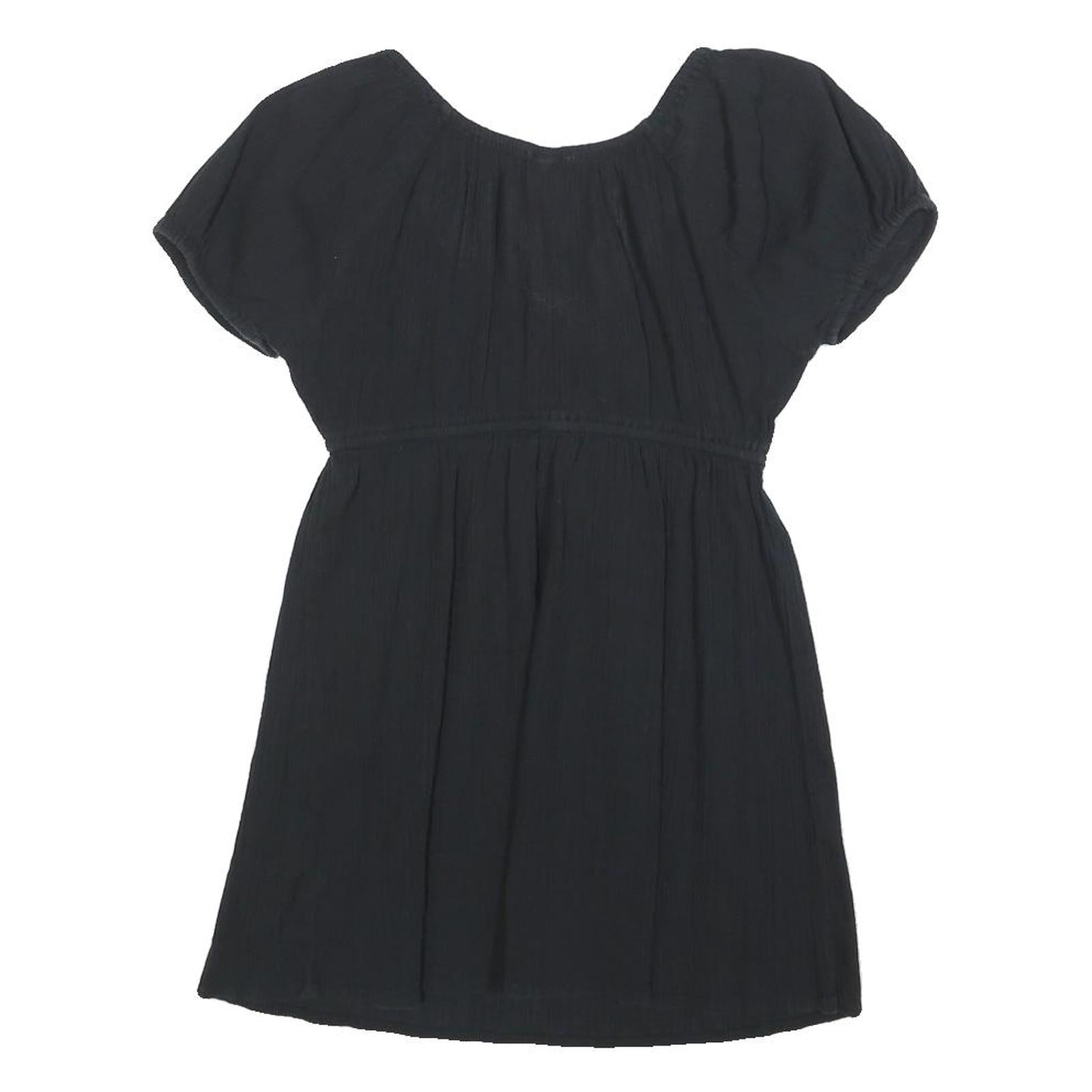 GAP Womens Black Basic Top Short Sleeve Round Neck XS Lightweight