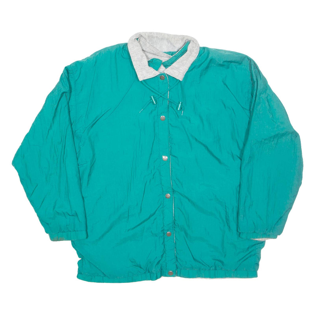 BLAIR Reversible Womens Shell Jacket Green Nylon M