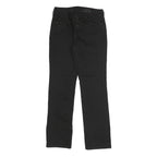 LEVI'S Womens Black Slim Straight Denim Dark Jeans W26 L27 Stylish Cotton Blend