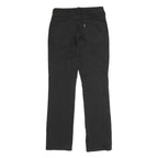 LEVI'S Womens Black Slim Straight Denim Dark Jeans W26 L27 Stylish Cotton Blend