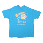HANES Mens Blue Children's Miracle Network Telethon Graphic T-Shirt XL Crew Neck