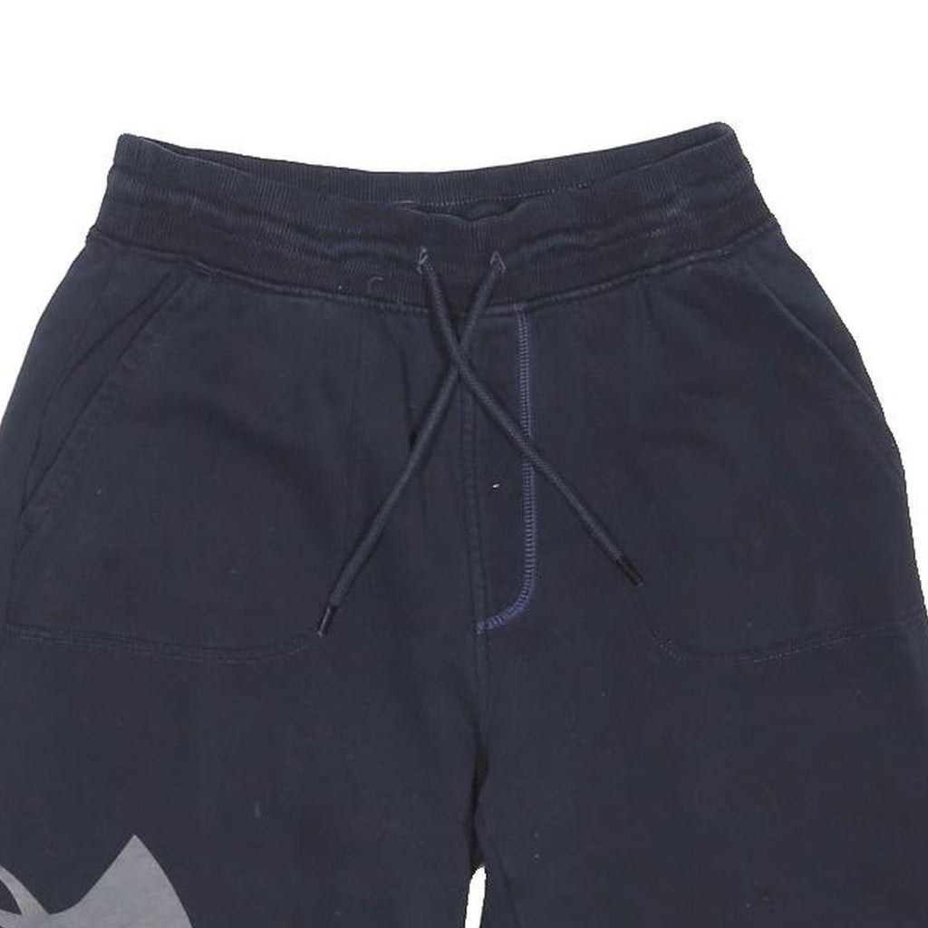 UNDER ARMOUR Mens Shorts Black Casual Cotton Blend M W26 Drawstring Pockets