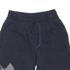 UNDER ARMOUR Mens Shorts Black Casual Cotton Blend M W26 Drawstring Pockets