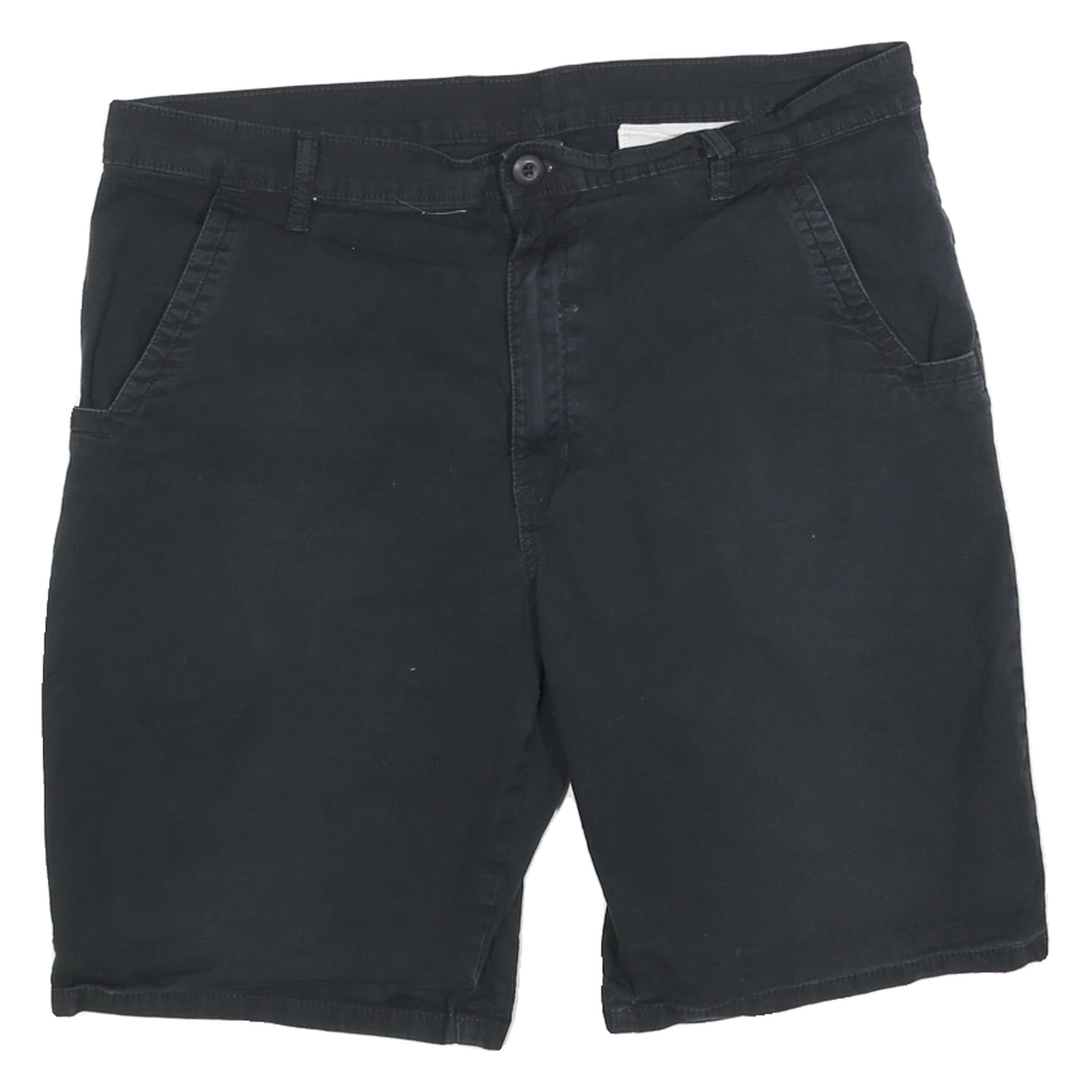 DICKIES Mens Shorts Black Casual Cotton Blend L W36 Workwear Comfortable