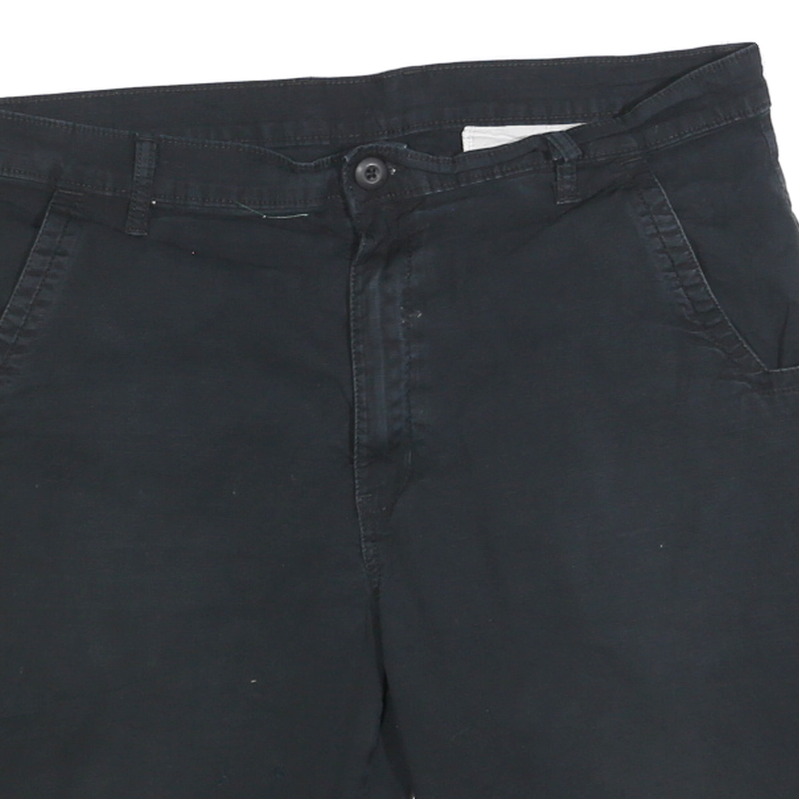 DICKIES Mens Shorts Black Casual Cotton Blend L W36 Workwear Comfortable