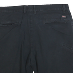 DICKIES Mens Shorts Black Casual Cotton Blend L W36 Workwear Comfortable