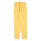 TRUSSARDI Womens Jeans Yellow Regular Straight Denim W26 L32 Stylish Comfort