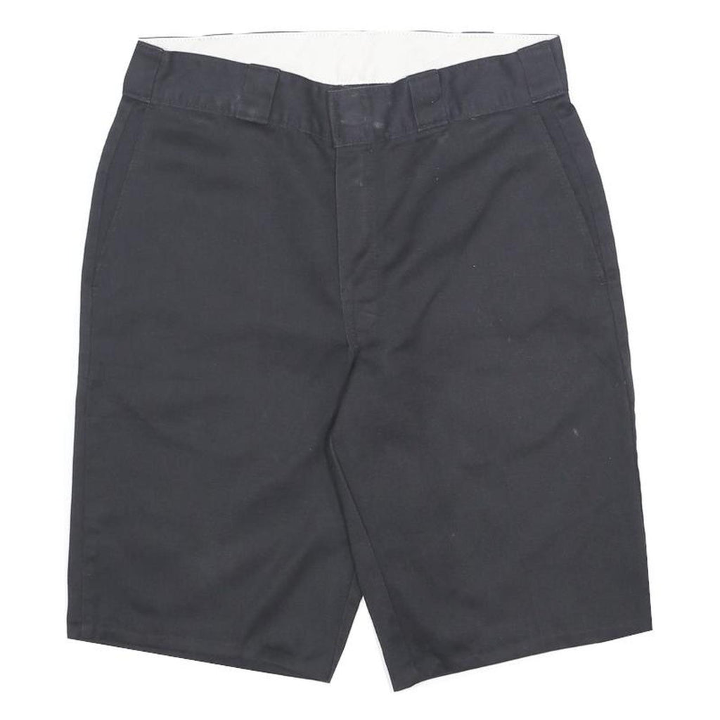 DICKIES Mens Shorts Black Casual Cotton Blend M W32 Workwear Pockets