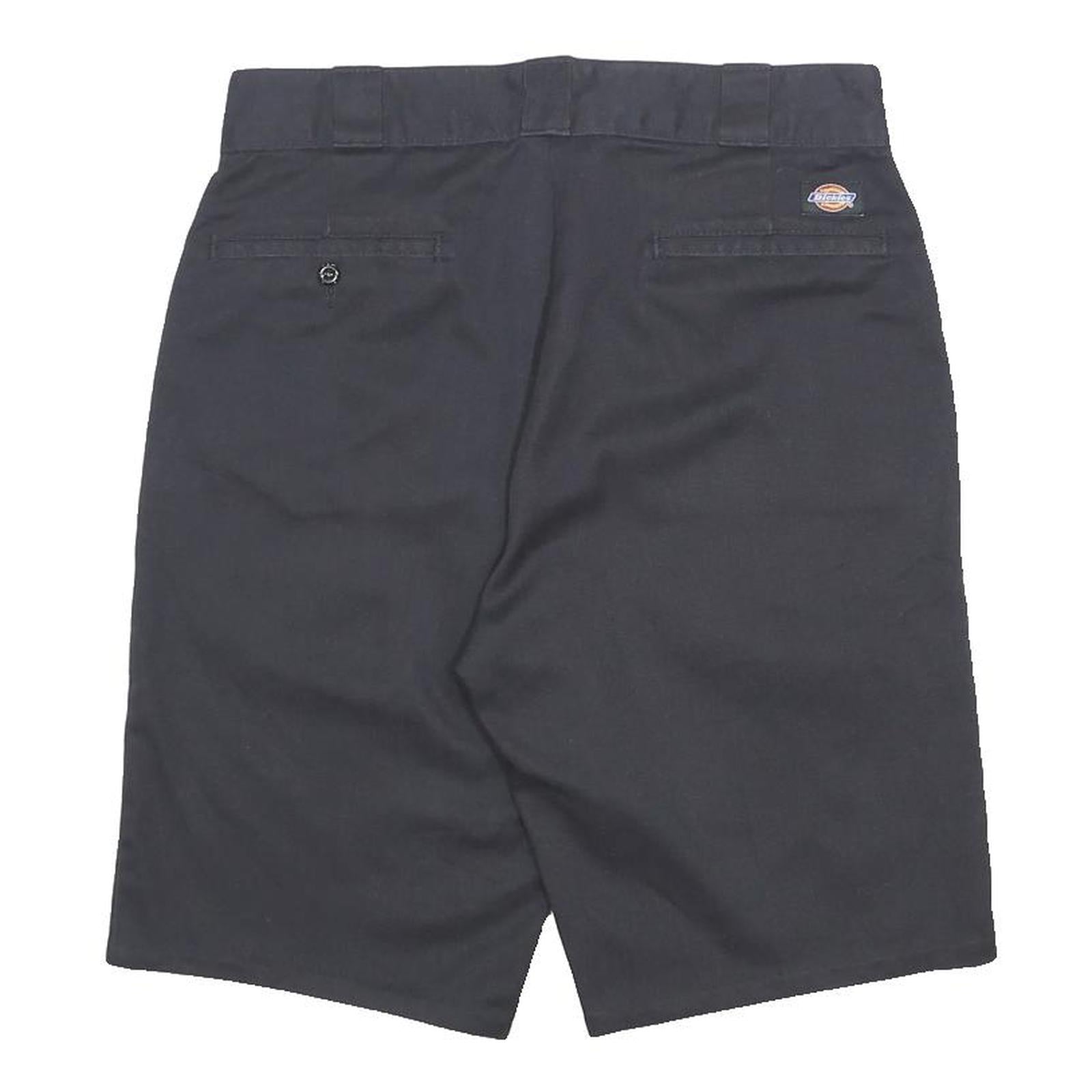 DICKIES Mens Shorts Black Casual Cotton Blend M W32 Workwear Pockets