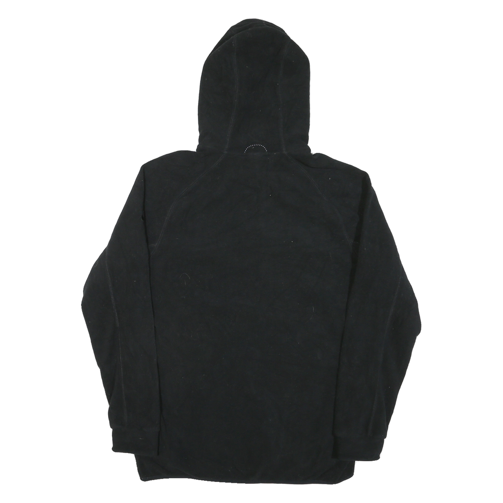 NIKE Mens Black Plain Pullover Hoodie Polyester Blend M Sports Casual Jumper