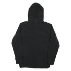 NIKE Mens Black Plain Pullover Hoodie Polyester Blend M Sports Casual Jumper