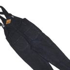 SJB Womens Black Cotton Blend Dungarees Slim Fit S W30 L27 Casual Wear