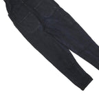 SJB Womens Black Cotton Blend Dungarees Slim Fit S W30 L27 Casual Wear