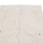 CARHARTT Mens Shorts Beige Casual Cargo XL W40 Heavy Duty Workwear