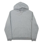 PUMA Mens Grey Hoodie L Cotton Blend Pullover Casual Sportswear
